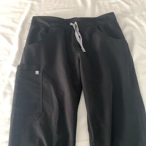 FIGS Black Scrub Pants